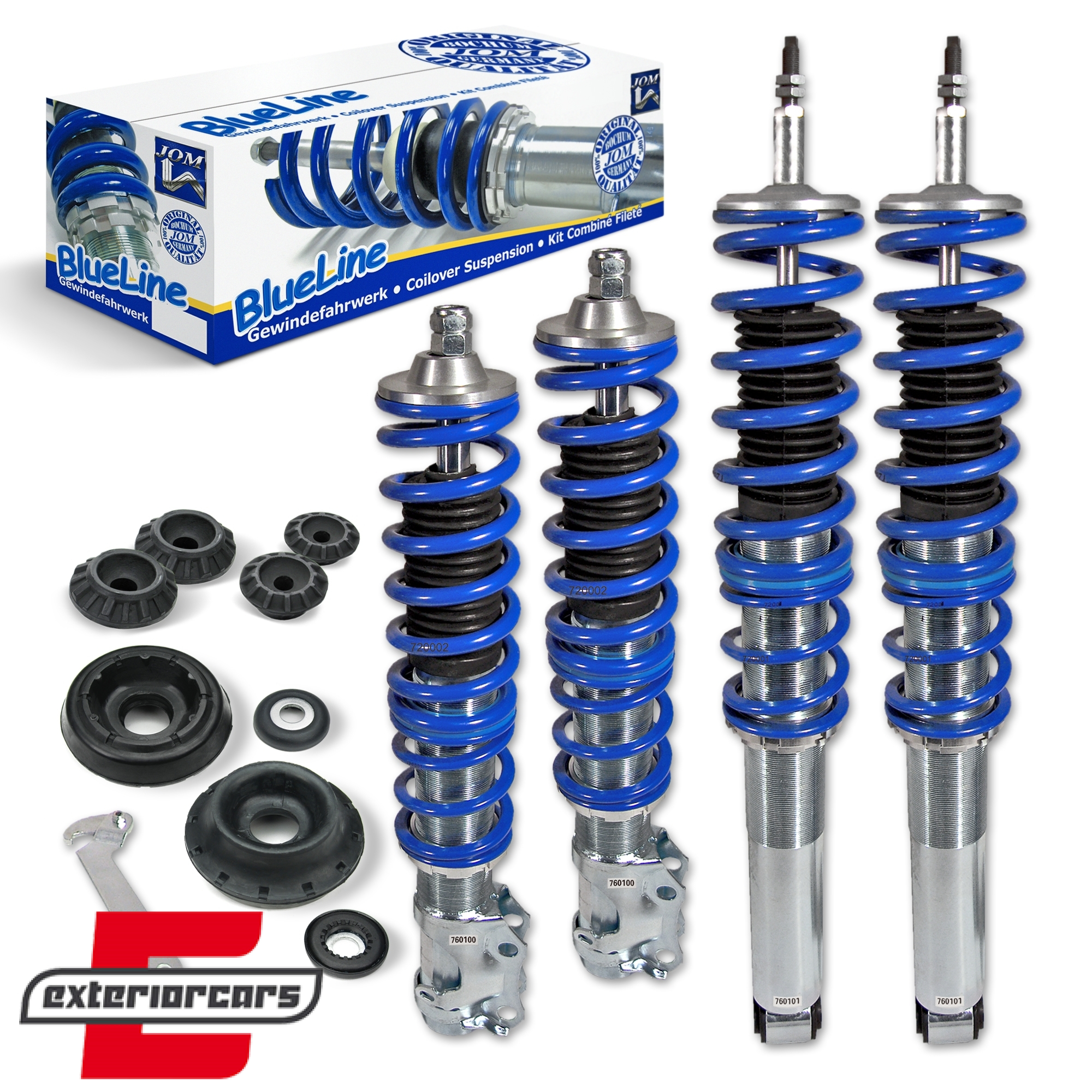 Gewinde JOM BlueLine s nosačima amortizera / VW Golf 3 + Vento (1991-1997)