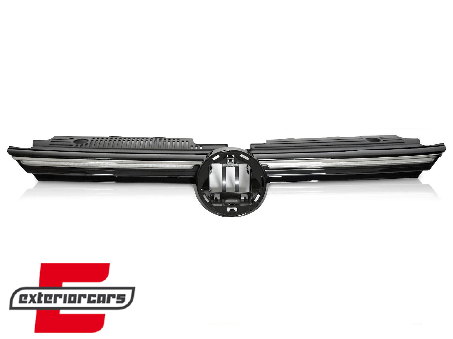 Prednja maska R line dizajn sa LED (piano crna) / VW Golf 8 (2020-2024) - Slika 2