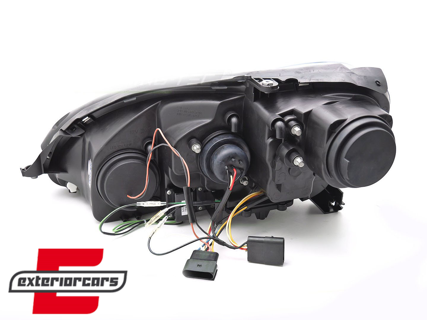 Prednja svjetla LED DRL Xenon (chrome) / Mercedes S klasa W220 (10.2002-05.2005) - Slika 3
