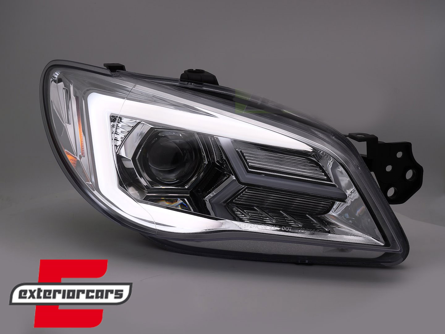 Prednja svjetla SEQ žmigavci (chrome) / Subaru Impreza II GD GG (2005-2007) - Slika 3