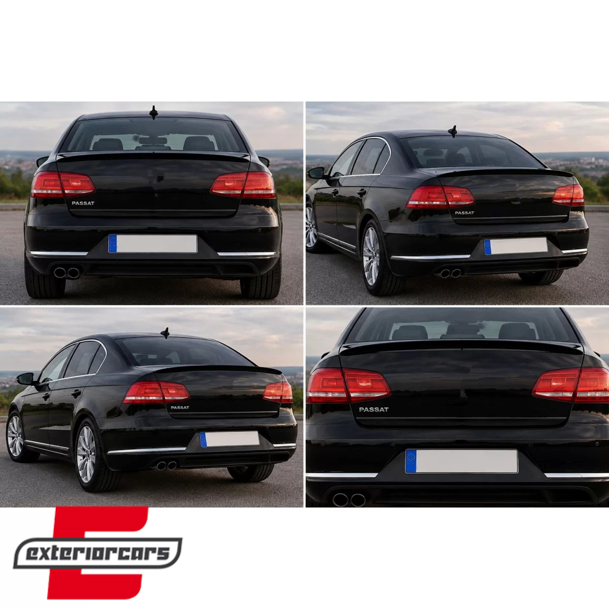 Lip bunkera (piano crna) / VW Passat B7 limuzina (2010-2014) - Slika 6