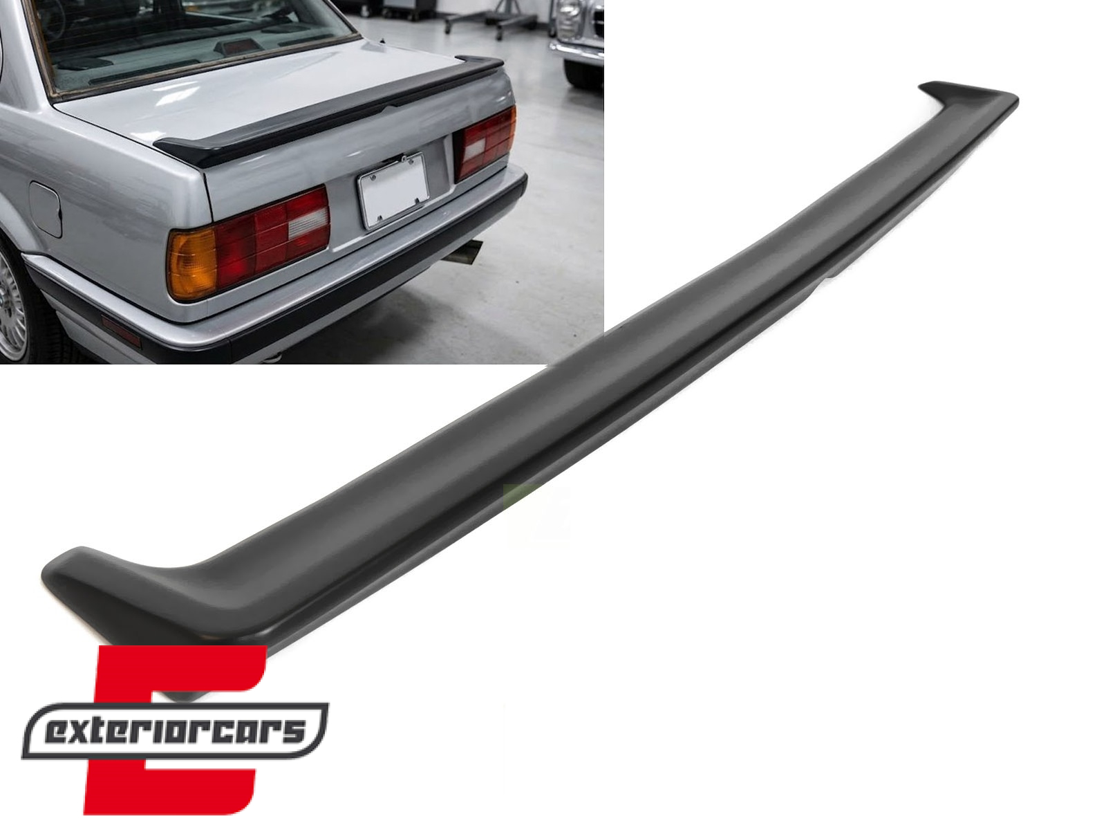 Bunker spojler Sport dizajn (mat crna) / BMW serije 3 E30 (1982-1992)