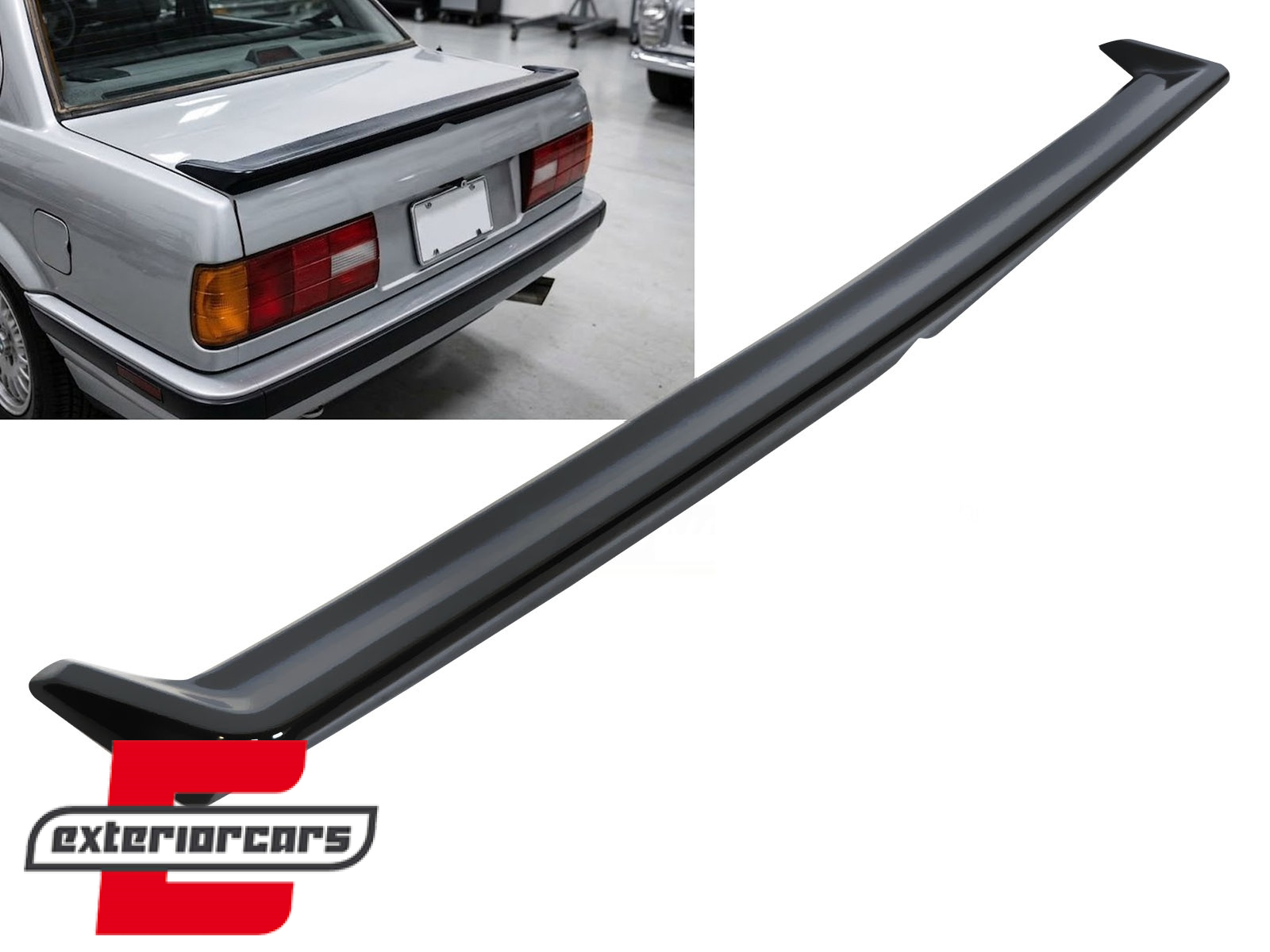 Bunker spojler Sport dizajn (piano crna) / BMW serije 3 E30 (1982-1992)