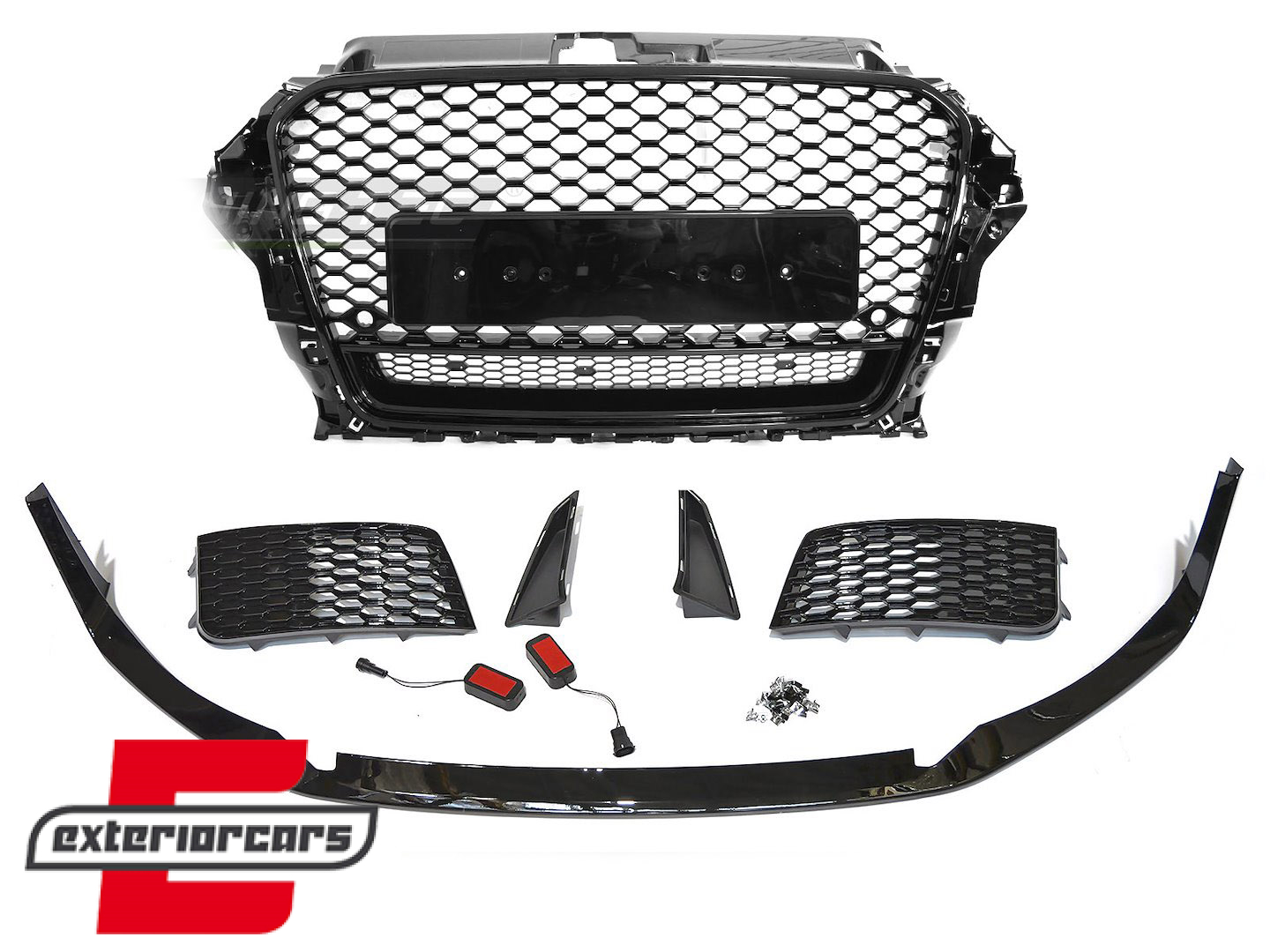 Prednji branik RS3 dizajn / AUDI A3 8V (2012-2015) limuzina cabrio - Slika 4